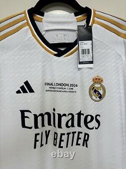 Modric #10 Men's XL Adidas Real Madrid Authentic Champions Final Jersey