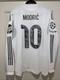 Modric #10 Mens LARGE Adidas Real Madrid Authentic Long Sleeve Farewell Jersey