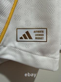 Modric #10 Mens LARGE Adidas Real Madrid Authentic Long Sleeve Farewell Jersey