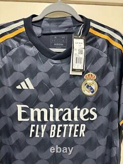Modric #10 Mens MEDIUM Adidas Real Madrid Away Jersey Stadium Champions League