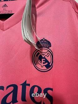 Modric #10 Mens XL Real Madrid Away Pink Champions League Jersey