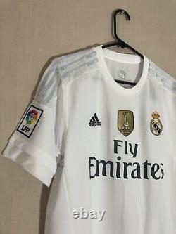Modric #19 Real Madrid 2015/16 WCC Large Home Football Shirt Jersey Adidas BNWT