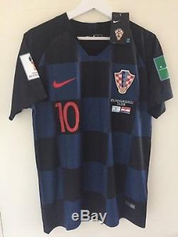 Modric Croatia World Cup 2018 shirt vs Argentina Real Madrid nike jersey WC18