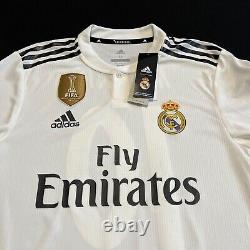 Modric Real Madrid Jersey Authentic 2019 Size M White DQ0869 Soccer Adidas