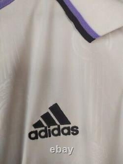 Modric Real Madrid Jersey Home Football Shirt White Adidas Mens Size S