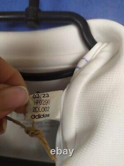 Modric Real Madrid Jersey Home Football Shirt White Adidas Mens Size S