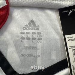 NEW Adidas Real Madrid Football Club FC Bwin.com ACM Jersey Shirt Soccer Mens L