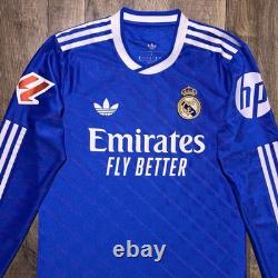 NEW Adidas Real Madrid Jude Bellingham 25/26 Authentic Long Sleeve 3rd Jersey S