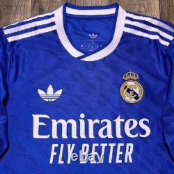 NEW Adidas Real Madrid Jude Bellingham 25/26 Authentic Long Sleeve 3rd Jersey S