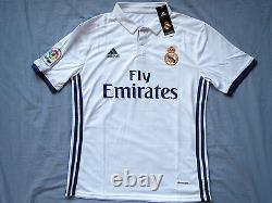 NEW Real Madrid 2016-17 soccer jersey, shorts, socks RONALDO adult sizes US Seller