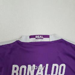 NEW! Real Madrid 2016 2017 Away Shirt Size S Cristiano Ronaldo CR7 #7 Jersey