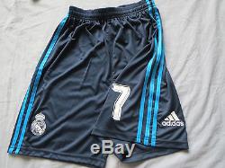 NEW Real Madrid soccer jersey, shorts, socks RONALDO Medium navy blue 3rd USseller