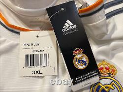 NWT ADIDAS Real Madrid 2013/2014 HOME Jersey Men's 3XL Z29356