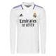 NWT Adidas Real Madrid 2022/2023 Home Kit Long Sleeve Jersey HA2666 Men's Size L