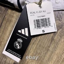 NWT Adidas Real Madrid Kylian Mbappe 24/25 Authentic Home Soccer Jersey Men's S