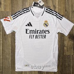 NWT Adidas Real Madrid Kylian Mbappe 24/25 Authentic Home Soccer Jersey S $180
