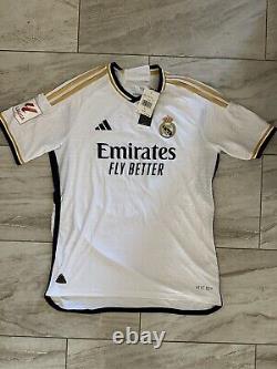 NWT Authentic Adidas Camavinga Real Madrid 2023/24 Home Soccer Jersey L IA5139