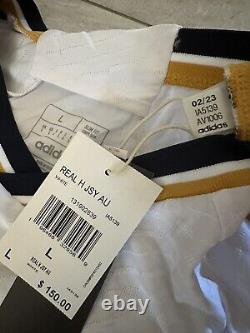 NWT Authentic Adidas Camavinga Real Madrid 2023/24 Home Soccer Jersey L IA5139