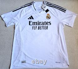 NWT Authentic VINI JR #7 Real Madrid 2024/25 Home Soccer Jersey, IX8095 XL
