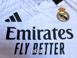 NWT Authentic VINI JR #7 Real Madrid 2024/25 Home Soccer Jersey, IX8095 XL
