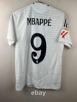 NWT Mbappe adidas 2024/25 Real Madrid Authentic Home Soccer Jersey M IX8095 $180