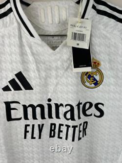 NWT Mbappe adidas 2024/25 Real Madrid Authentic Home Soccer Jersey M IX8095 $180
