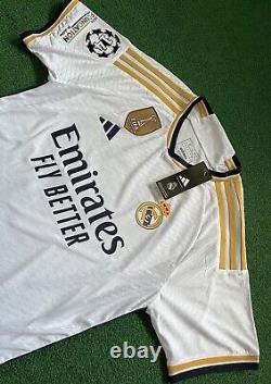 NWT Real Madrid 23/24 Home Player Version Jersey Bellingham 5 (Large)