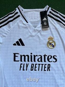 NWT Real Madrid 24/25 Home LS PLAYER VERSION Jersey Bellingham 5 (Large)