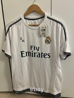 NWT Real Madrid Cristiano Ronaldo Jersey #7 Adidas Men's Sz Large Fly Emirates