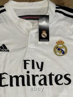 NWT Real Madrid Home Jersey #7 Ronaldo XL adidas Soccer Champions Climacool LFP