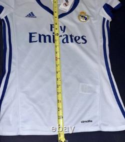 NWT Real Madrid Home Jersey Woman's Size Small