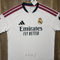 NWT Real Madrid Kylian Mbappe 26/27 Adidas Authentic On-Field Home Men L $195