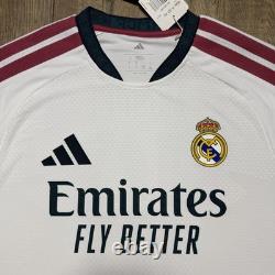 NWT Real Madrid Kylian Mbappe 26/27 Adidas Authentic On-Field Home Men L $195