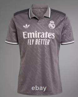 NWT Real Madrid Soccer Football Third Jersey Shirt 2024 2025 Adidas Mbappe Vini