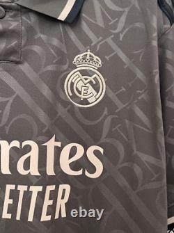 NWT Real Madrid Soccer Football Third Jersey Shirt 2024 2025 Adidas Mbappe Vini
