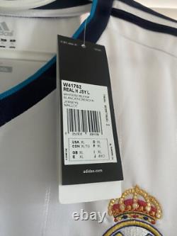 NWT Ronaldo Real Madrid 12/13 1213 Long Sleeves Adidas Jersey Shirt W41762
