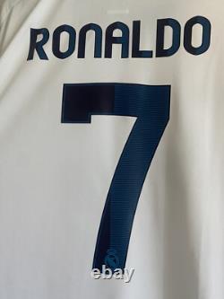 NWT Ronaldo Real Madrid 12/13 1213 Long Sleeves Adidas Jersey Shirt W41762