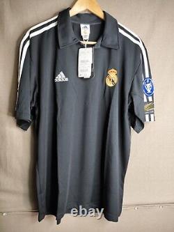 NWT Zidane L REAL MADRID 2001 2002 Jersey Centenary Away Camiseta UCL