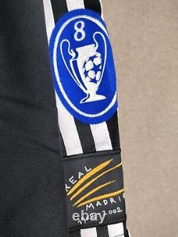 NWT Zidane L REAL MADRID 2001 2002 Jersey Centenary Away Camiseta UCL