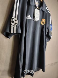 NWT Zidane L REAL MADRID 2001 2002 Jersey Centenary Away Camiseta UCL