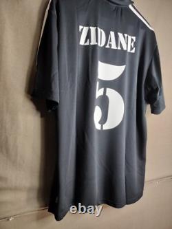 NWT Zidane L REAL MADRID 2001 2002 Jersey Centenary Away Camiseta UCL