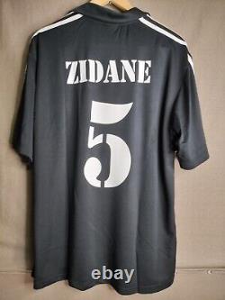 NWT Zidane L REAL MADRID 2001 2002 Jersey Centenary Away Camiseta UCL