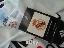 NWT original 2002 Official Adidas Real Madrid Zidane centenary CL Jersey France