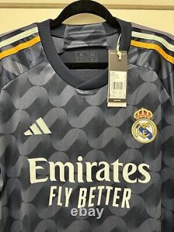 Nacho #6 Mens XL Adidas Real Madrid Away Jersey Stadium Champions League
