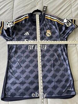 Nacho #6 Mens XL Adidas Real Madrid Away Jersey Stadium Champions League
