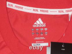 New 2011/2012 Adidas Authentic Real Madrid Jersey Shirt Kit Red Champions League