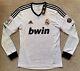 New 2012/13 Adidas Real Madrid Long Sleeve Jersey S shirt ronaldo sergio ramos