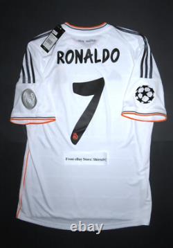 New 2013-2014 Adidas Real Madrid Cristiano Ronaldo Short Sleeve Kit Jersey Shirt