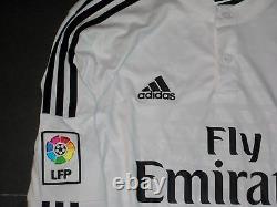 New 2014/2015 Adidas Real Madrid Cristiano Ronaldo Long Sleeve Jersey Shirt Home