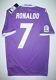 New 2016-2017 Real Madrid Cristiano Ronaldo Adidas Away Purple Jersey